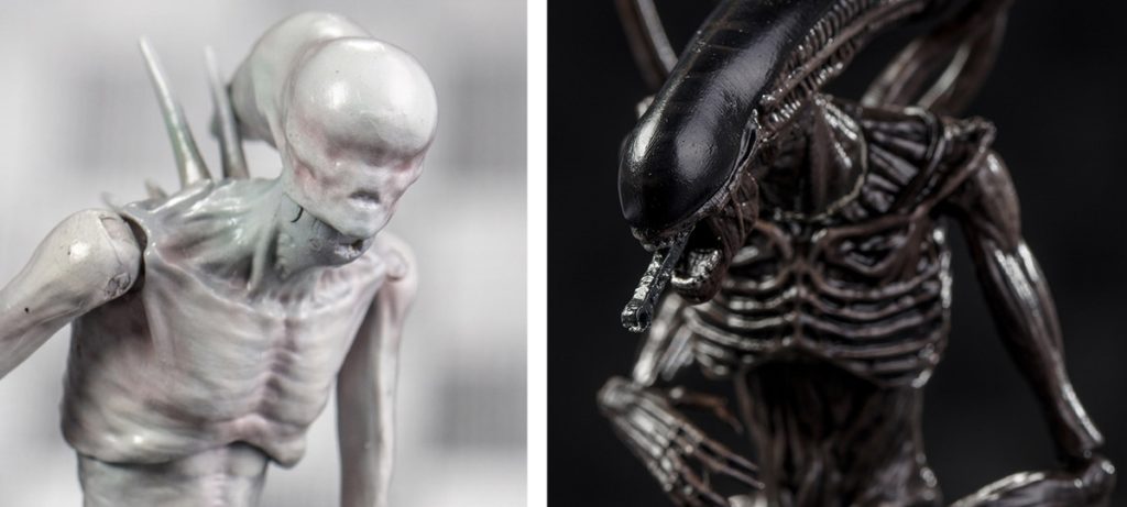 1/18 Scale Fully Articulated Neomorph Figure Alien Covenant 